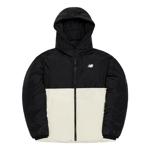 Puffer takki New Balance Color Block Sport Jacket Valkoinen | NPA4S013BK