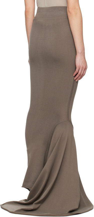 Hame Rick Owens Rick Owens Hollywood Dauphine Maxi Skirt Ruskea | RP01E7689 VI, 2