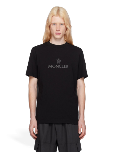 T-paita Moncler Bonded T-Shirt Musta | J10918C00060829H8