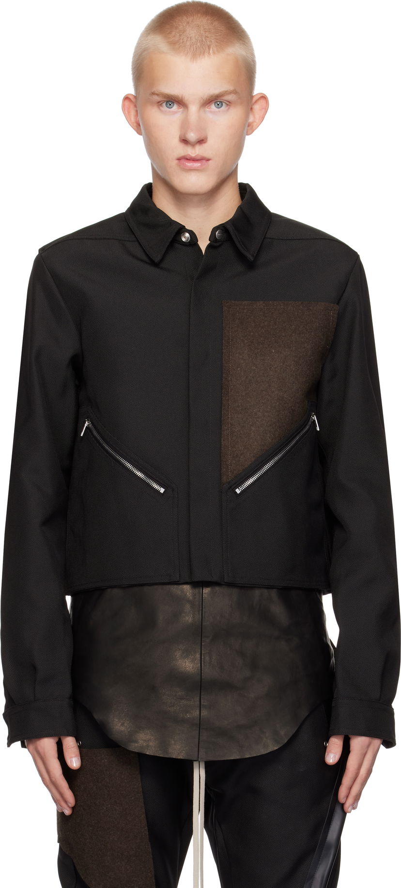 Takki Rick Owens Porterville Alice Jacket Musta | RR02D6743 HDUWTY