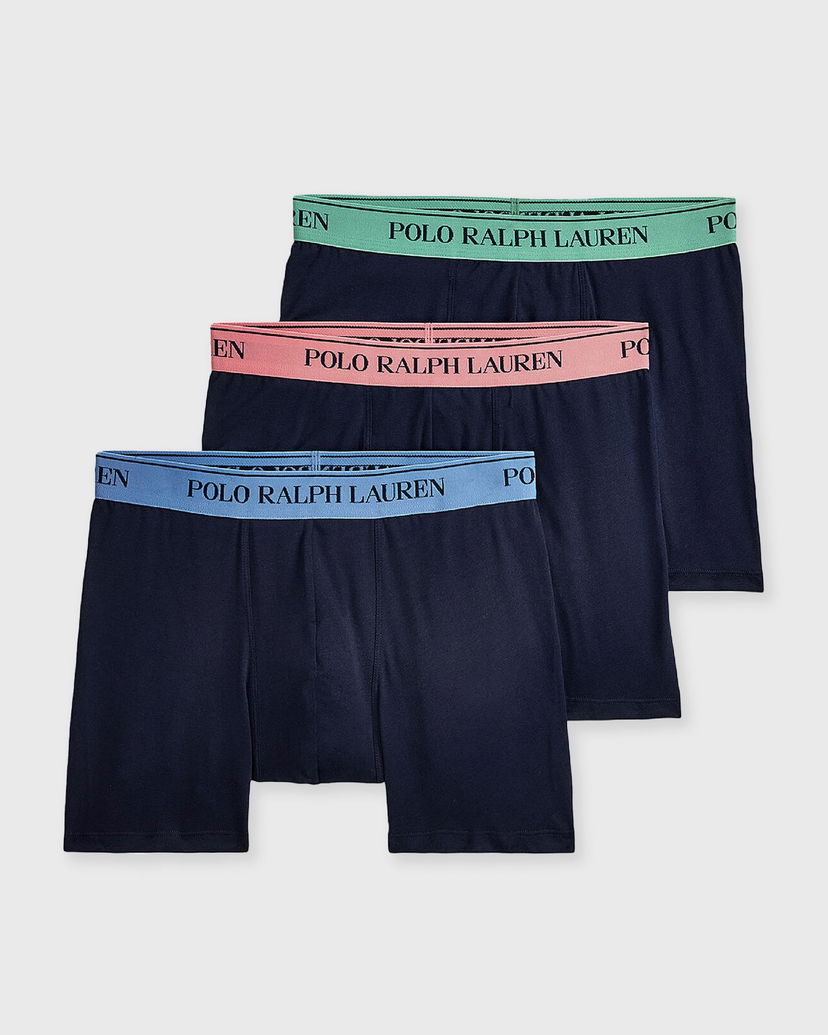 Nyrkkeilijät Polo by Ralph Lauren Boxer Brief 3-Pack Monivärinen | 714830300089