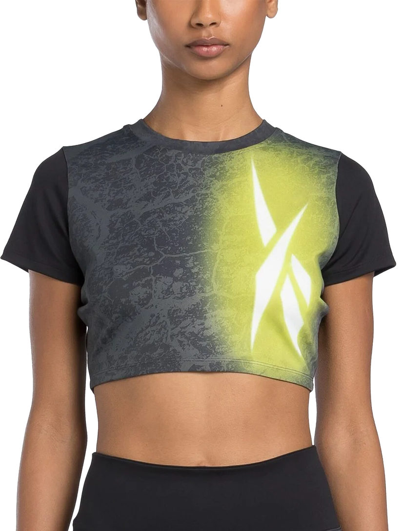 Crop top Reebok Reebok Lux Bold Cropped T-Shirt Monivärinen | 100205571