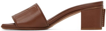 Tennarit ja kengät Max Mara Max Mara Embossed Heeled Sandals Ruskea | 2345211131600 MM81128, 2