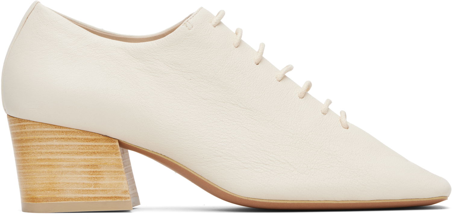 Korut LEMAIRE LEMAIRE Souris Classic 55 Derby Heels Valkoinen | FO0246 LL0070, 0