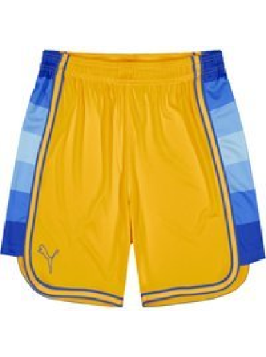 Shortsit Puma Maccabi Tel Aviv Basketball Game Shorts Keltainen | 677963_02