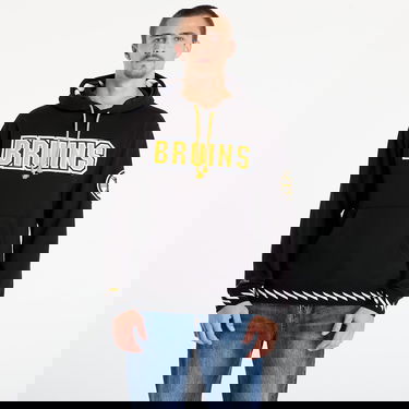 Huppari Mitchell & Ness Mitchell & Ness NHL Playmaker Fleece Hoodie Vintage Logo Bruins Musta | TH11148-BBNBLCK, 0