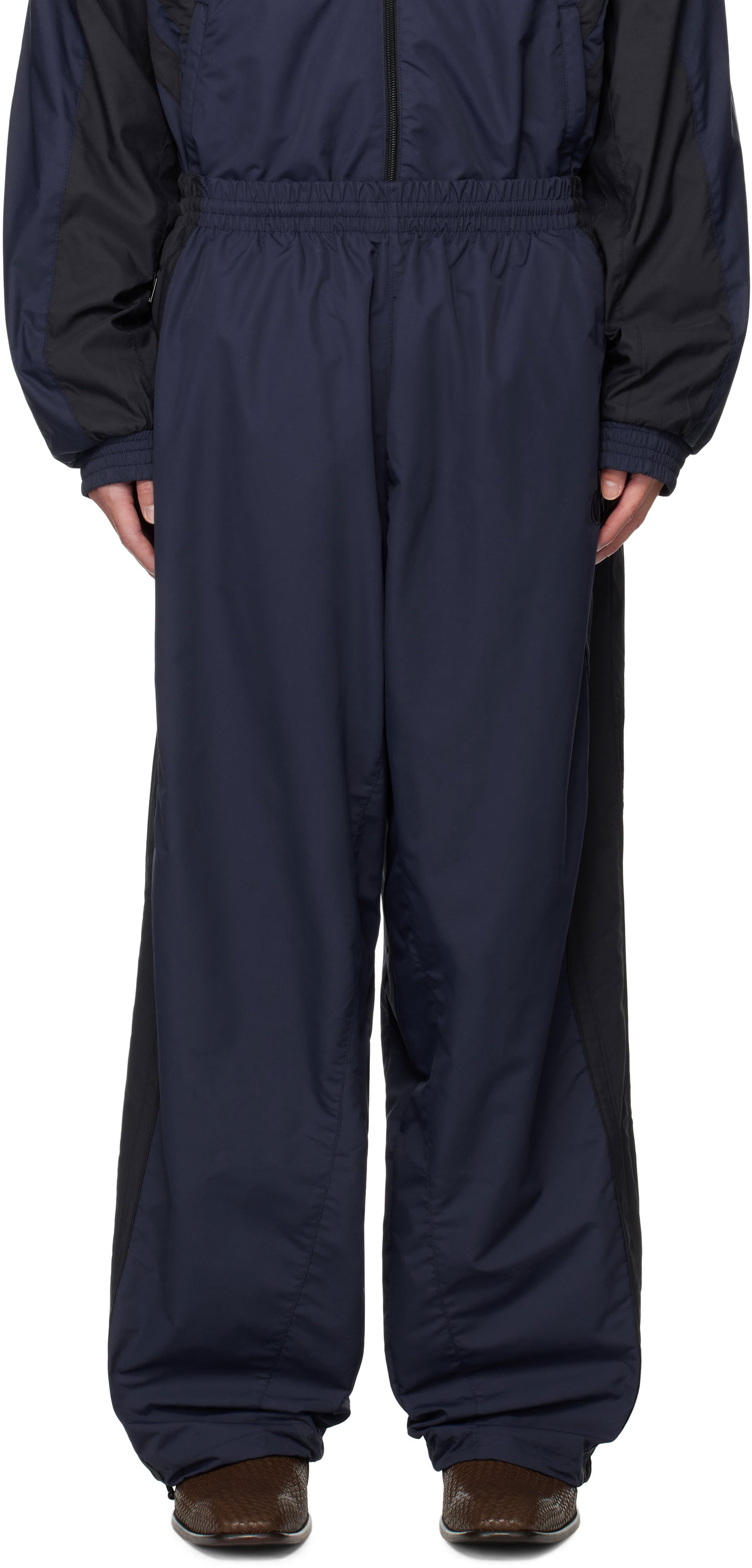 Verryttelyhousut VETEMENTS Vetements Iconic Tracksuit Pants Tummansininen | UH76GP400N, 0