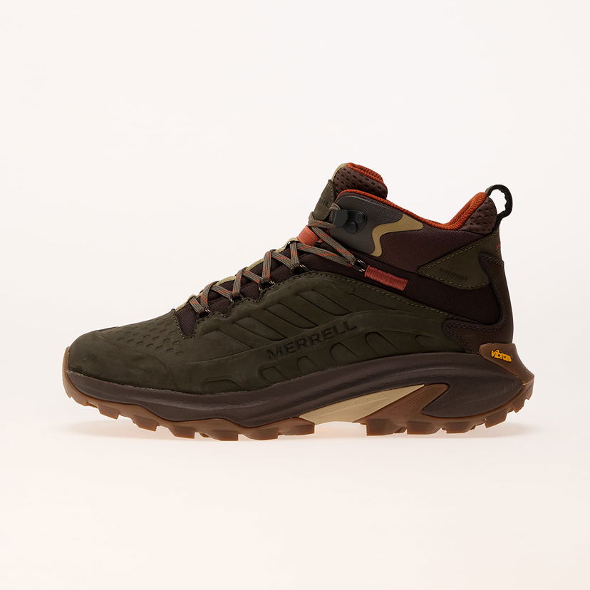 Tennarit ja kengät Merrell Moab Speed 2 Ltr Mid Wp Olive Ruskea | J037781