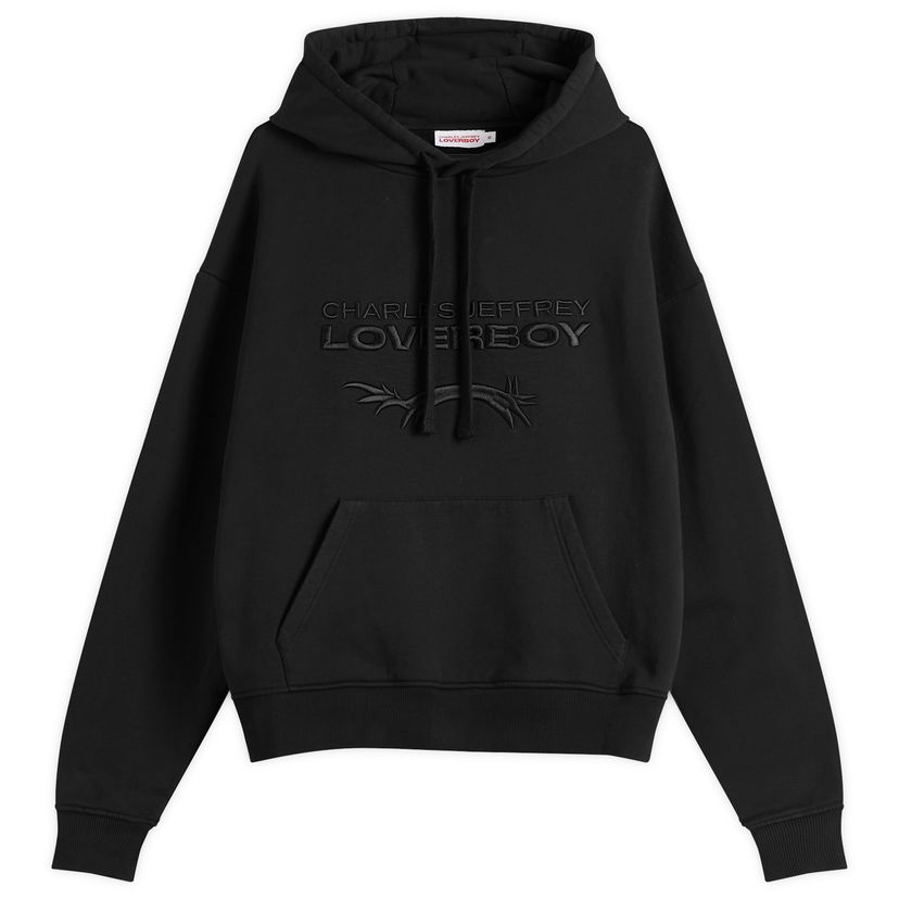 Huppari Charles Jeffrey Loverboy Charles Jeffrey Loverboy Logo Hoodie Musta | 054100401