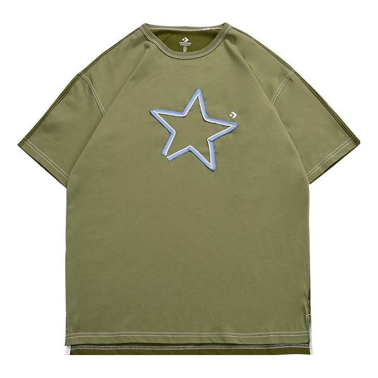 T-paita Converse Star Logo Graphic Tee Vihreä | 10025871-A03
