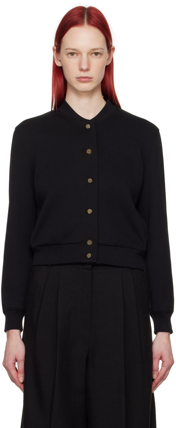 Villapaita Max Mara Max Mara Barbano Bomber Jacket Musta | 2419911023600