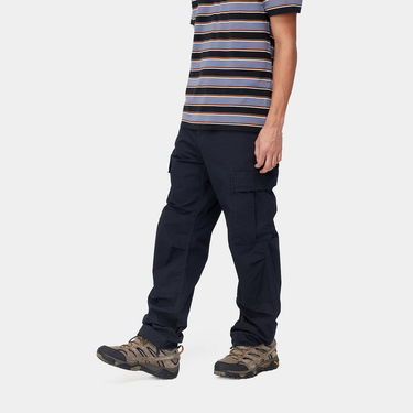 Cargo housut Carhartt WIP Regular Cargo Pant Tummansininen | I015875_1C_02, 2