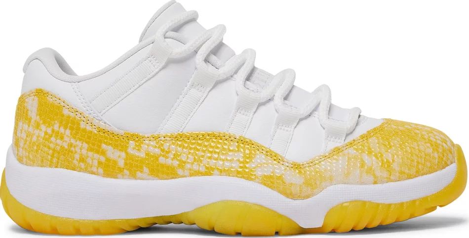 Tennarit ja kengät Jordan Air Jordan 11 Low “Yellow Snakeskin” W Keltainen | AH7860-107, 1
