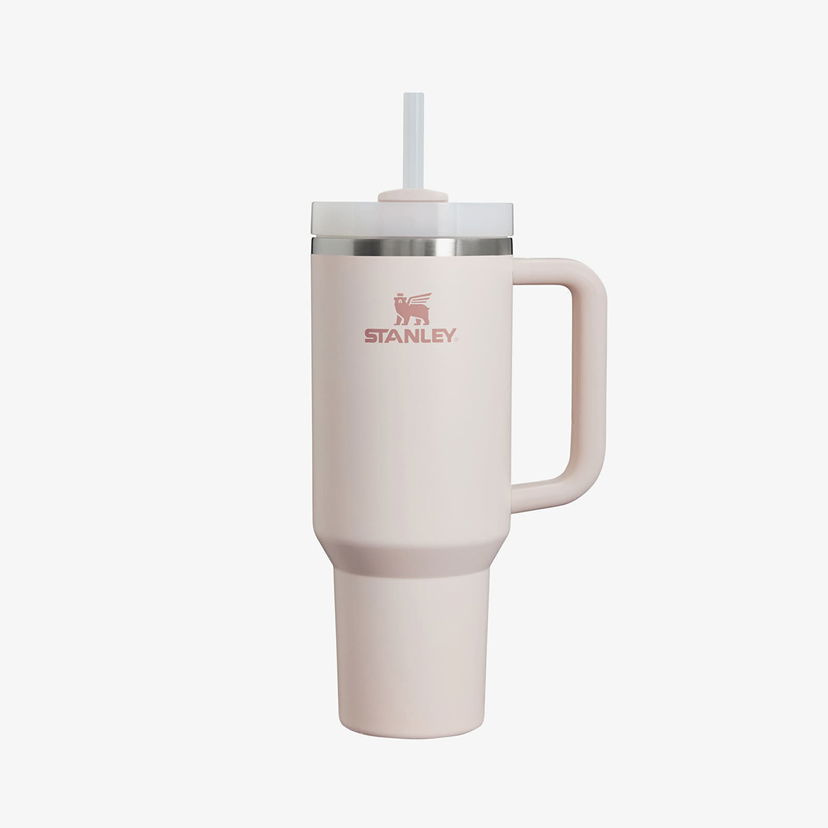 Juomapullo Stanley FlowState 40 oz Tumbler With Straw Vaaleanpunainen | 10-13230-023