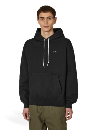 Huppari Nike Solo Swoosh Hooded Sweatshirt Musta | DX1355-010