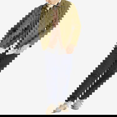 Takki Universal Works Universal Works Recycled Poly Tech Bakers Jacket Vihreä | 32103-OLV, 4