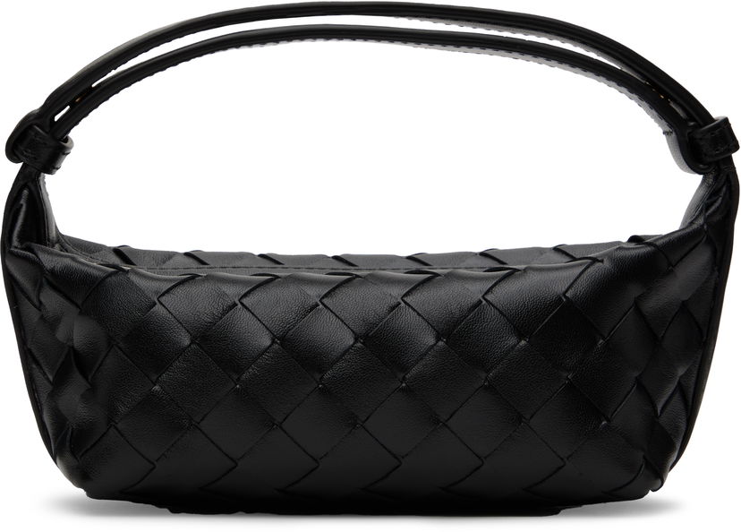 Käsilaukku Bottega Veneta Bottega Veneta EW Wallace Bag Musta | 827396 V3IV0