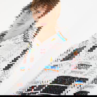 Huppari Pleasures Textbook Hoodie Monivärinen | P25F023-MULTI, 1