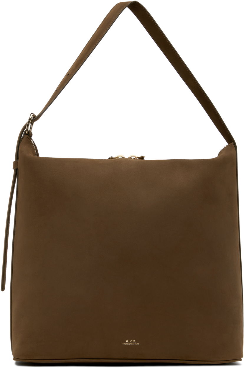 Olkalaukku A.P.C. A.P.C. Vera Tote Bag Ruskea | PXCAT-F61902
