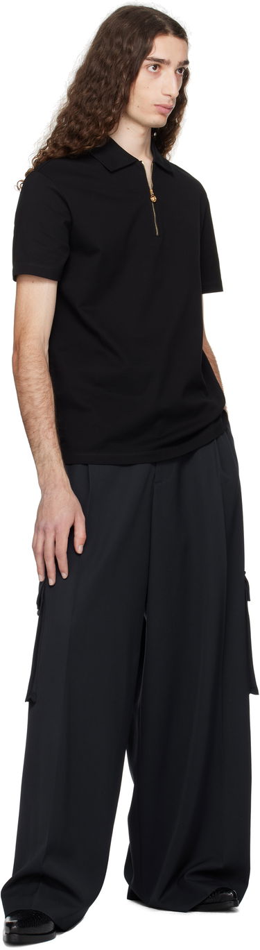 Poolopaita Versace Versace Medusa Zip Polo Musta | 1018848_1A13492, 3