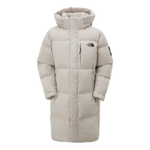 Parka The North Face Label Down Jacket Beige | NC1DP50L, 0