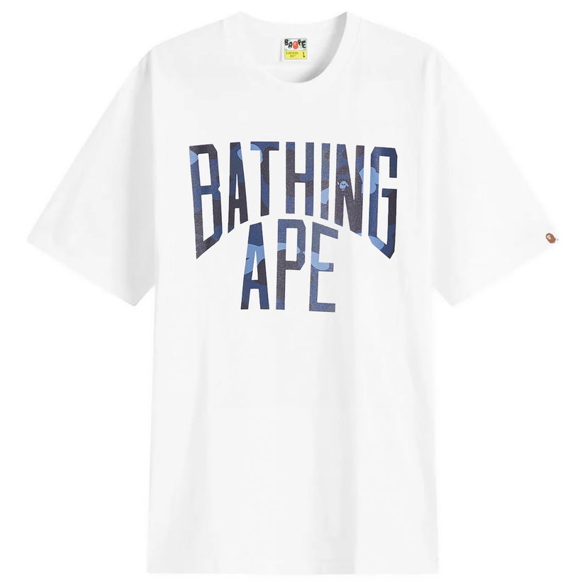 T-paita BAPE Color Camo Arch Logo Graphic T-Shirt Valkoinen | 001TEK801023M-WHT