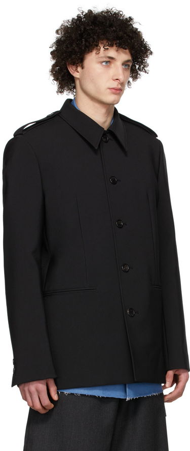 Paita We11done We11done Regular Collar Jacket Musta | WD-JK1-22-084-M-BK, 1
