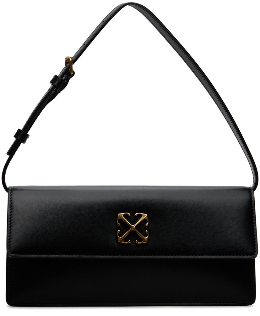 Olkalaukku Off-White Black Jitney 1.0 Shoulder Bag Musta | OWNN172C99LEA0011000