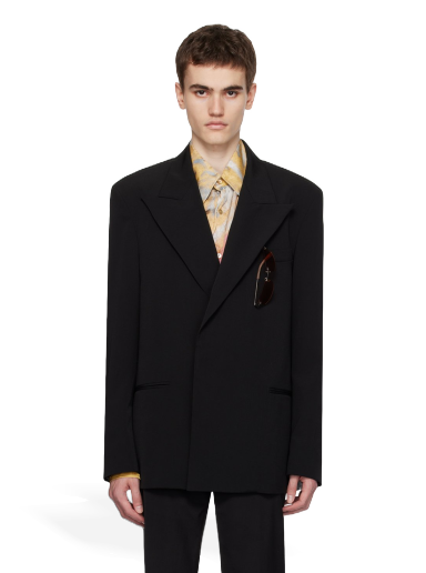 Takit Acne Studios Double Breasted Blazer Musta | BH0189-