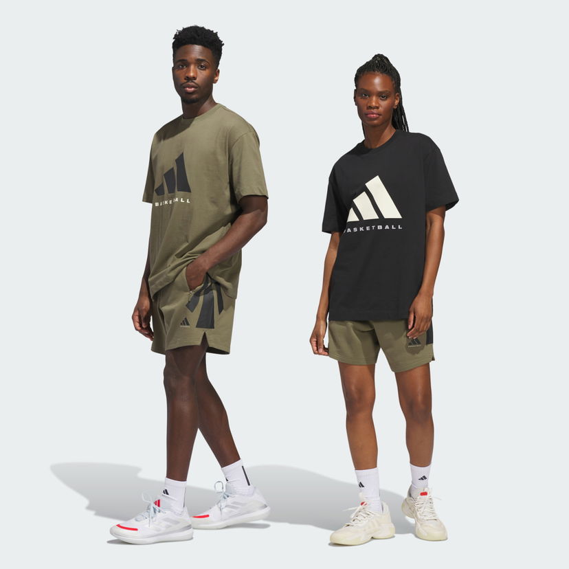 Shortsit adidas Performance Basketball Spacer Shorts Musta | JN3974