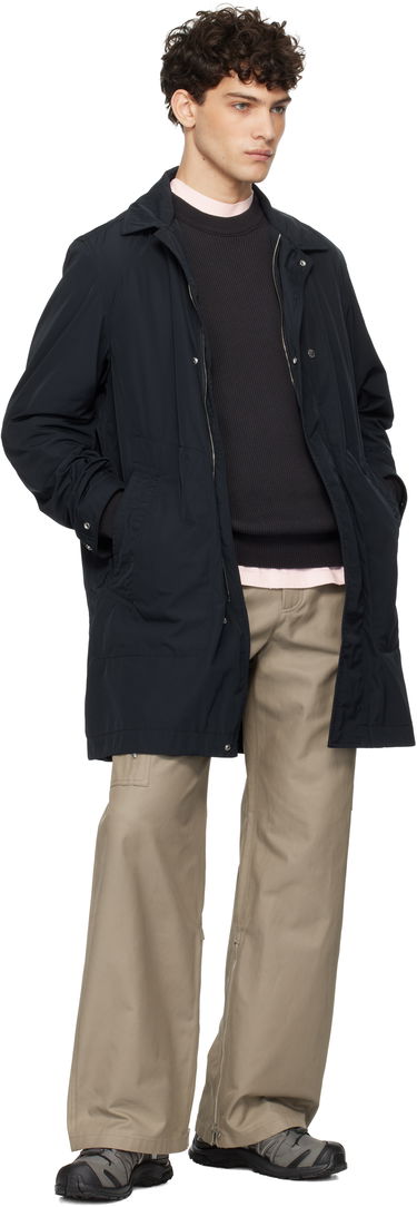 Sadetakki Stone Island Stone Island Micro Twill Coat Tummansininen | K1S15 7100009 S0026, 4