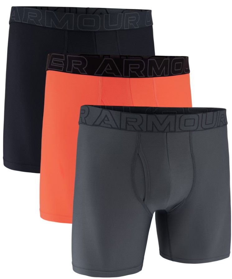 Nyrkkeilijät Under Armour Performance Tech Mesh 6" Boxer Briefs, 3-Pack Monivärinen | 1383884-847