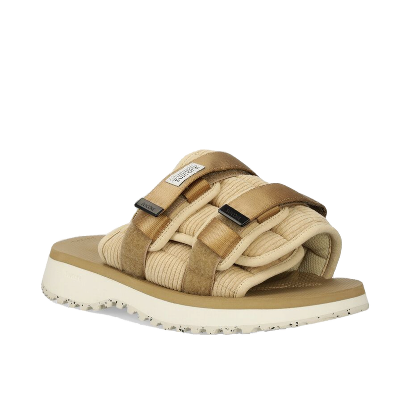 Tennarit ja kengät SUICOKE MOTO-SHELLab Slides Beige | MOTO.SHEL