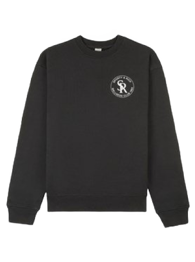 Huppari Sporty & Rich Crewneck Musta | CR651FB