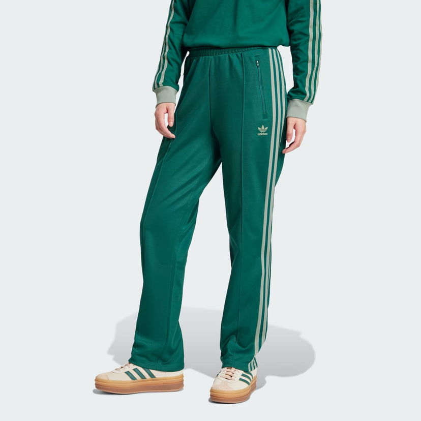 Verryttelyhousut adidas Performance Green Beckenbauer Track Pants Vihreä | JC5794