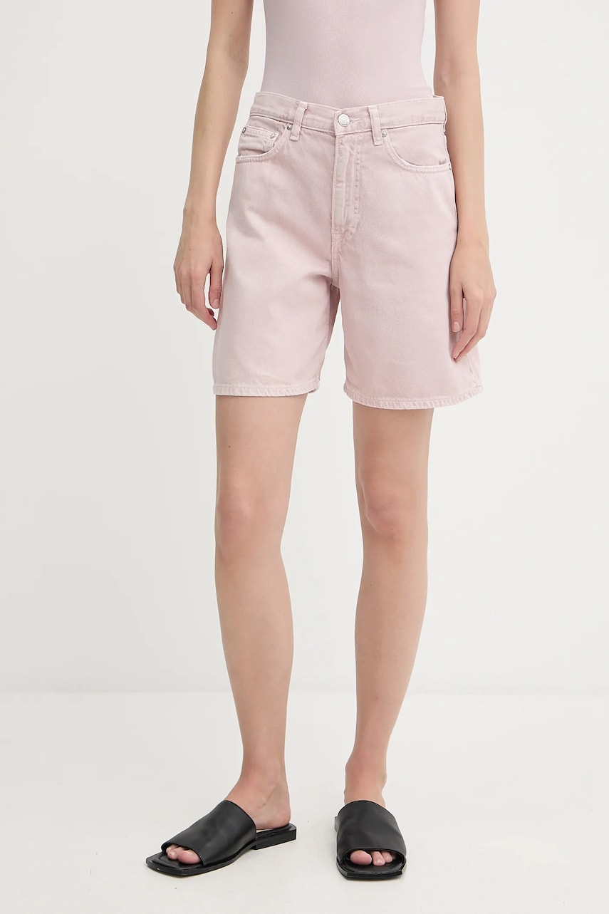 Shortsit Samsoe Samsoe Samsoe Samsoe SASHELLY High Waist Shorts Vaaleanpunainen | F25200013, 0
