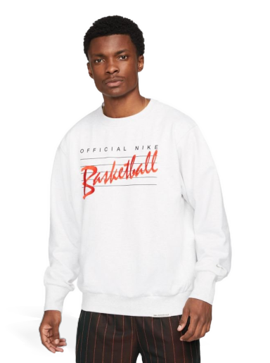 Huppari Nike Dri-Fit Standard Issue Basketball Sweatshirt Valkoinen | DA6741-051