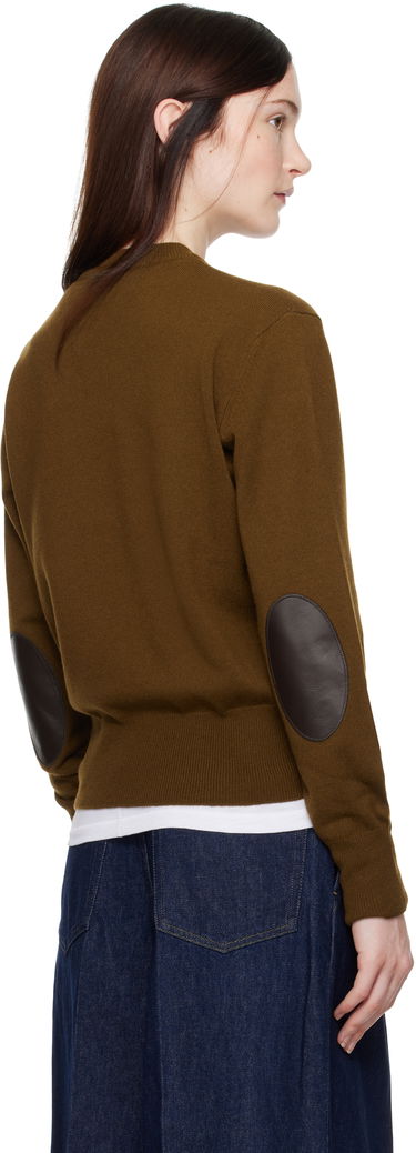 Villapaita A.P.C. Anastasia Barbieri Edition Lucia Crewneck Sweater Ruskea | WSABB-F23397, 2