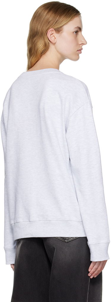 Villapaita We11done We11done Crewneck Sweatshirt with Graphic Print Harmaa | WD-TS3-22-765-U-GY, 2