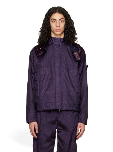 Takki Stone Island Crinkled Violetti | 781540623