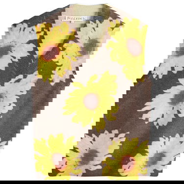 Villapaita JW Anderson Printed Vest Ruskea | KW1305-YN0008-685, 0