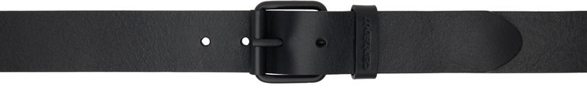 Vyöt Carhartt WIP Script Leather Belt Musta | I030992