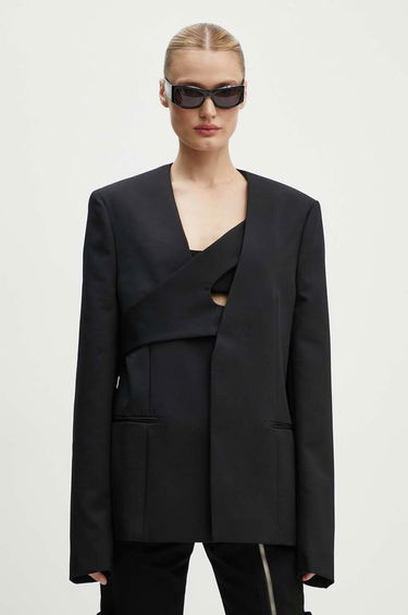 Takit HELIOT EMIL Black Cutout Wool Blazer Musta | PREAW24.M.04.042.BLK01, 1