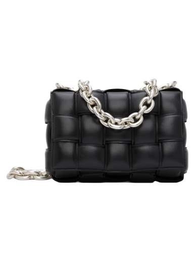 Olkalaukku Bottega Veneta Padded Chain Cassette Bag Musta | 631421 VBWZ0