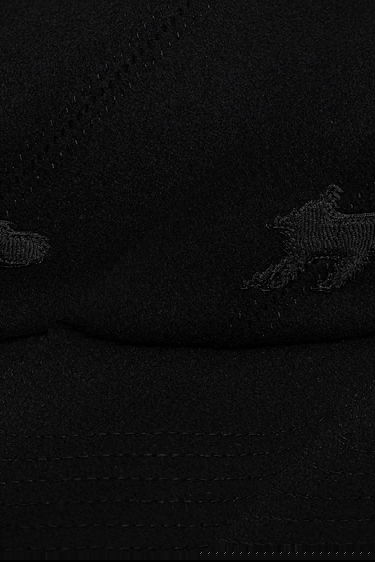 Korkki MAISON KITSUNÉ Maison Kitsuné Profile Fox Wool Blend Cap Musta | PW06111WM2023, 1