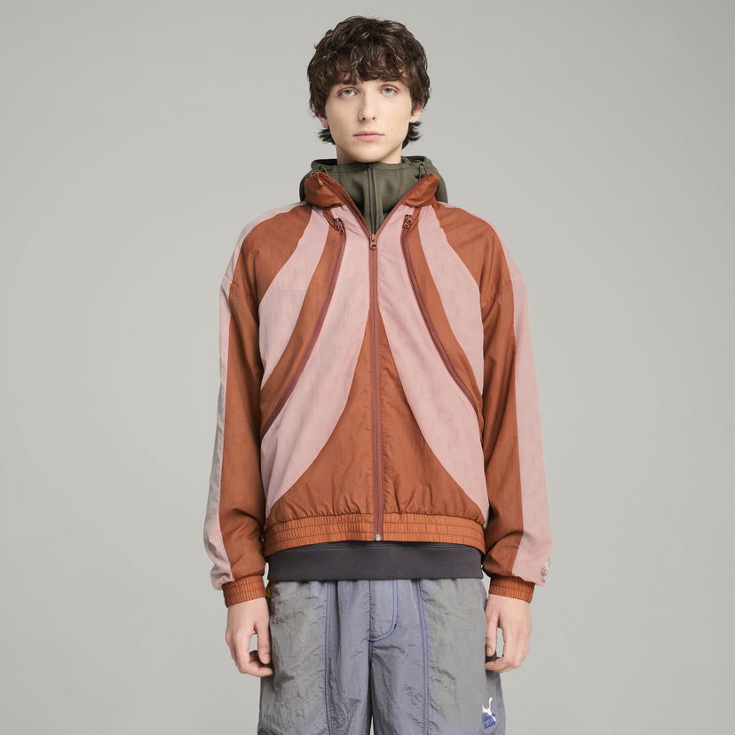 Tuulitakki Puma KIDSUPER Windbreaker Jacket Oranssi | 629509_18