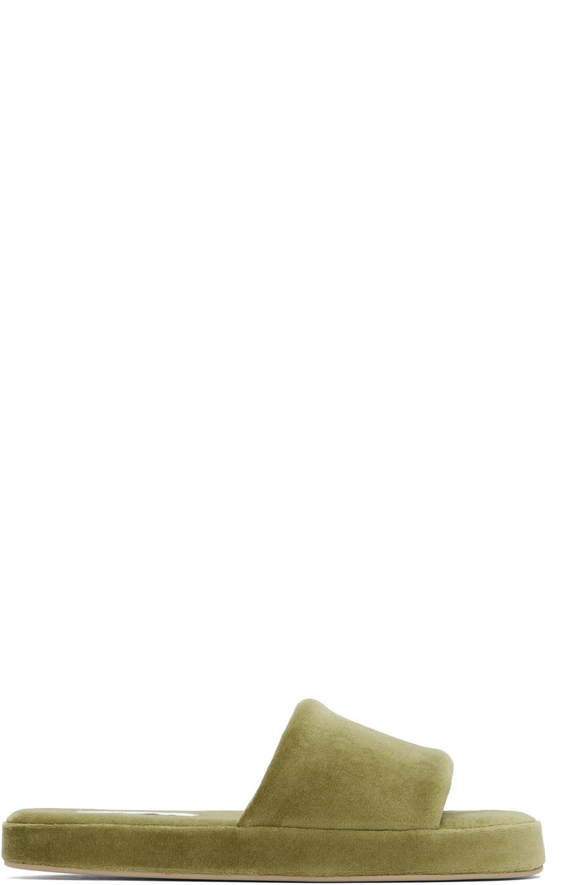 Vaatteet The Row The Row Pillow Slippers Vihreä | F1610-L255