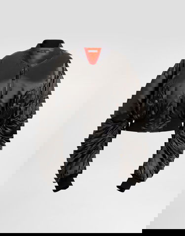 Bomber-takki Dolce & Gabbana Dolce & Gabbana Oversized Cropped Bomber Jacket Musta | F9T51TFUMS6N8476, 0