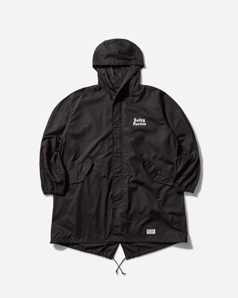 Parka WACKO MARIA Mods Coat Type-2 Musta | 25SS-WMO-ML02 BLACK