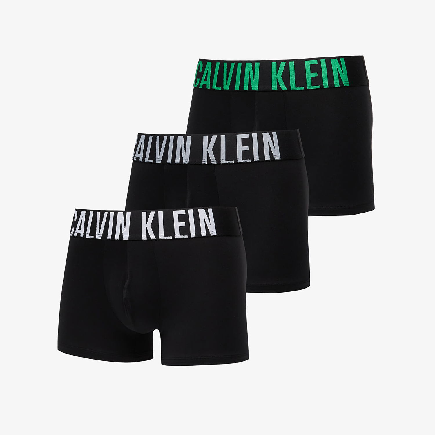 Nyrkkeilijät CALVIN KLEIN Intense Power Microfiber Stretch Trunk 3-Pack Black Musta | 000NB3775A VPA, 0